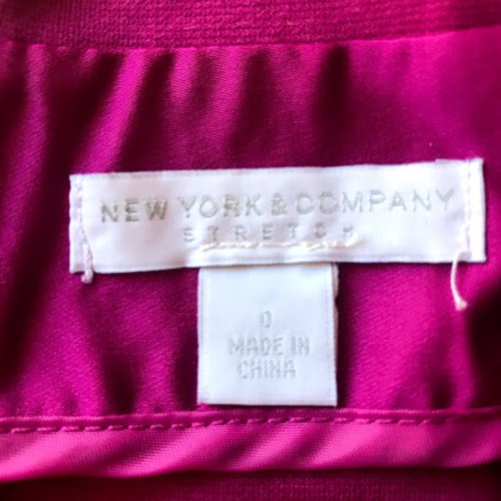 New York and Company ponte knit skirt size 0 - Picture 2 of 7